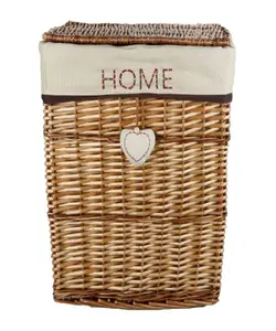 سبد رخت طرح حصیری