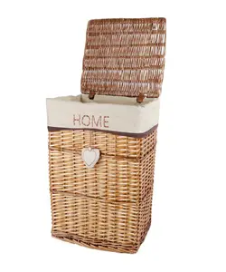 سبد رخت طرح حصیری