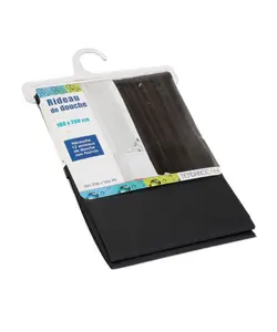 پرده حمام پلی استر ساده