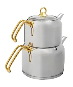 کتری و قوری استیل آجار