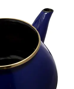 کتری قوری استیل لعابی آجار