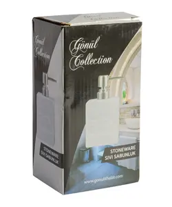 جا مایع مربع طرح Bath سرامیکی