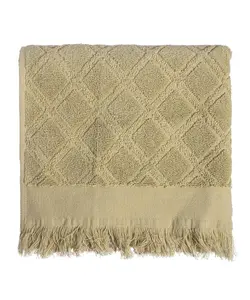 حوله دستی طرح دار 90*50