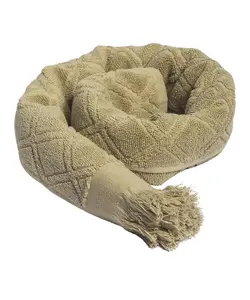 حوله دستی طرح دار 90*50