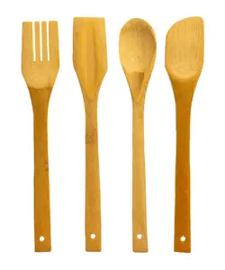 ست 5 پارچه ابزار آشپزی چوبی