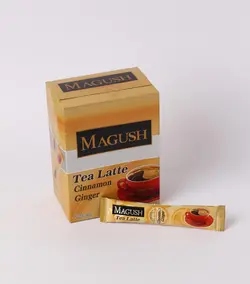 چای لاته با طعم زنجبیل و دارچین 20 عددی ماگوش