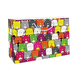 پخش عمده ساك دستي كاغذي با قیمت ارزان و طرح جذاب رنگی کادویی