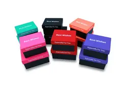 خرید جعبه کادویی هارد باکس رنگی دو تکه به قیمت عمده و ارزان