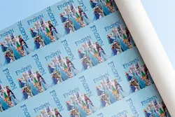 کاغذ کادو السا و آنا با بهترین قیمت عمده فروشی کاغذ کادو گلاسه