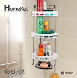 شلف گوشه حمام مارتیا 3طبقه 4151 هوم کت – تعداد بالا عمده فروشی آنلاین با بهترین قیمت بازار و بدون واسطه