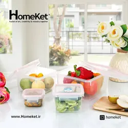 ظروف فریزری مربع(ml2750 )3468 هوم کت – تعداد بالا عمده فروشی آنلاین با بهترین قیمت بازار و بدون واسطه