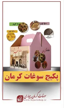 پکیج کادویی کامل سوغات کرمان بیجاری – تعداد بالا عمده فروشی آنلاین با بهترین قیمت بازار و بدون واسطه
