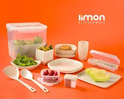 سرویس مسافرتی 60 پارچه 6 نفره لیمون