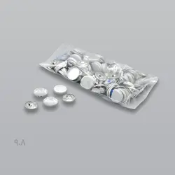 پولک دکمه پرسی فلزی سایز 22