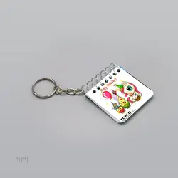 سرکلیدی دفترچه 50 برگ فانتزی Topco (طرح 1)