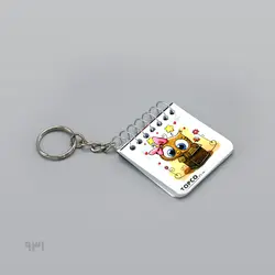 سرکلیدی دفترچه 50 برگ فانتزی Topco (طرح 3)