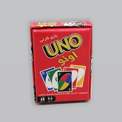 بازی کارتی uno قرمز