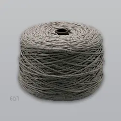 نخ مکرومه طوسی خاکی