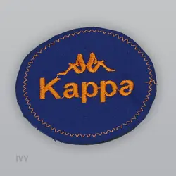 سرزانو Kappa گلدوزی سرمه‌ای نارنجی