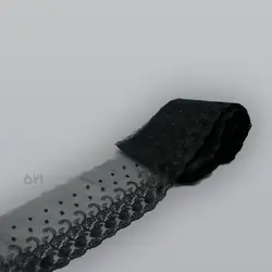 نوار ارگانزا پهن مشکی