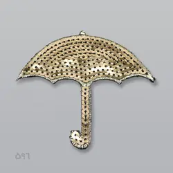 تکه دوزی پولک دار چتر