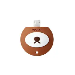 فلش مموری OTG اپیسر AH171 ظرفیت 8 گیگابایت طرح خرس