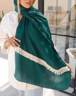 شال مكرومه آهار دار كد ١٠٢٧