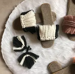 ست روفرشى و گوشواره مكرومه کد 1293