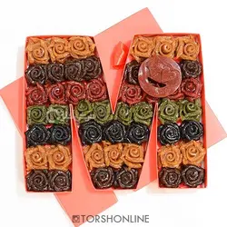 رز باکس لواشک حروف انگلیسی