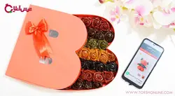 رز باکس لواشک حروف انگلیسی