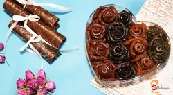 لواشک قلب کریستالی