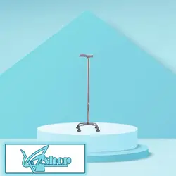 عصای چهارپایه سیلور مدل دسته TESSY Cane T05 pvc