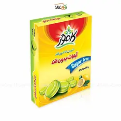 آبنبات لیمویی بدون قند و رژیمی پری بیوتیک (دیابتی) - 130 گرم - کامور