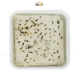 پنیر توفو طعم زیره (پنیر گیاهی سویا یا پنیر وگان) - 450 گرم - دنیا