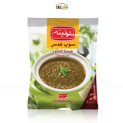 سوپ عدس وجترین - 70 گرمی - ترخینه