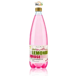 نوشیدنی گازدار گلاب و لیمو - 500 سی سی - تینوش