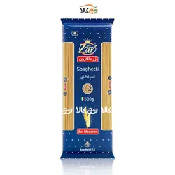 اسپاگتی 1.5 (ماکارونی)500 گرمی - زر ماکارون