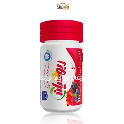 آدامس میکس بری دیابتی غنی شده با ویتامین D3 بدون شکر ربودیان -  20عددی