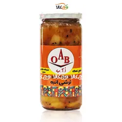 ترشی انبه با سرکه سیب طبیعی 500 گرمی - OAB