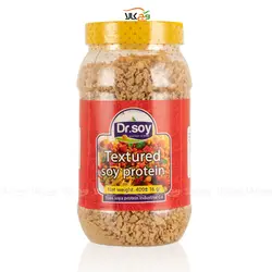 پروتئین سویا - سایز متوسط 400 گرم - دکتر سوی