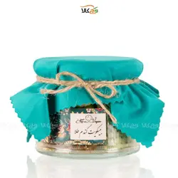 هدیه شرکتی داتین (نوروزی) - بیسکویت وگان، شکلات دست‌ساز، دمنوش - وگان