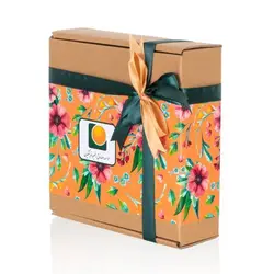 هدیه شرکتی صندوق دخیره فرهنگیان (نوروزی) - شکلات دست‌ساز و دمنوش - وگان