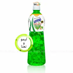 نوشیدنی آلوئه‌ورا لیمو و نعنا - 1 لیتری - نیوورا