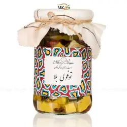 توفولی گیاهی پنیر توفو در روغن زیتون - 600 گرم - وگان