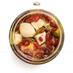توفولی گیاهی پنیر توفو در روغن زیتون - 600 گرم - وگان