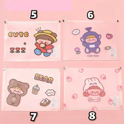 پوشه A4 طلقی طرح خرس و خرگوش