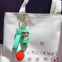 آویز کلید طرح دختر رنگی