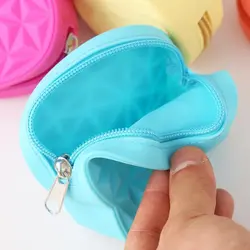 کیف هندزفری یا پول خرد سیلیکونی برجسته