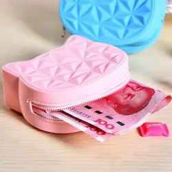 کیف هندزفری یا پول خرد سیلیکونی برجسته