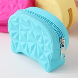 کیف هندزفری یا پول خرد سیلیکونی برجسته